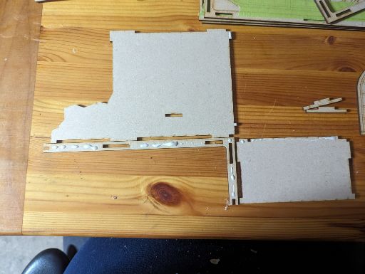 Attach walls to base